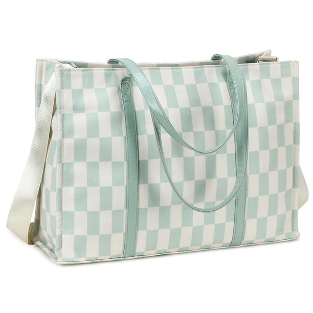 Bolsa Tote para Laptop BTOOP para Mujer para Trabajo de 15.6 Pulgadas en Lona