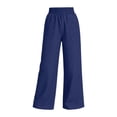 thumbnail image 7 of LEKODE Women's Wide Leg Jeans Going Out Pants Plus Size Jeans Long Jeans Work Pants Trendy Pants Soft Jeans Stretchy Jeans for Women Boho Pants Denim Jeans for Women Navy XL, 7 of 7