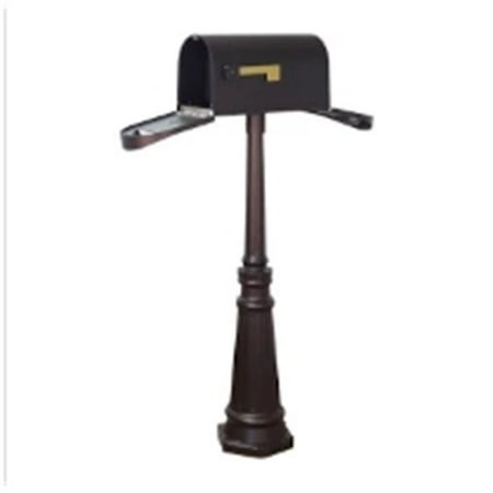 2 Door Post - Special Lite Products Classic Curbside Two Door Mailbox and Tacoma Mailbox Post