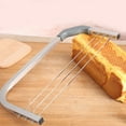thumbnail image 1 of Dough Trimmer, Kitchen Accessories Reasonable Size Baking Tools Ergonomic Stainless Steel   Edge  For Cutting Cake, 1 of 8