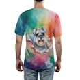 thumbnail image 5 of Funny Watercolor Adorable Schnauzer Peeking Through Torn Paper Effect All Over Print 3D Shirt Unisex Merch Miniature Schnauzer Dog Lover - 00026, 5 of 6