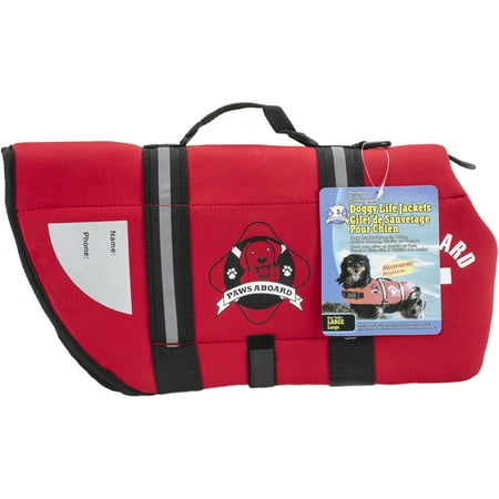 Nautical Doggy Life Jacket - Paws Aboard Neoprene Doggy Life Jacket