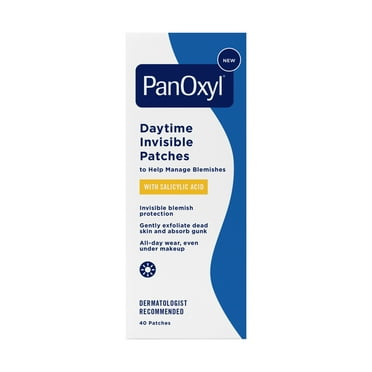 PanOxyl Daytime Invisible Patches, Blemish Protection, Latex-Free 40 ct