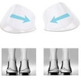 thumbnail image 2 of Mars Wellness Medial & Lateral Heel Wedge Silicone 2 Pairs - Universal, 2 of 5