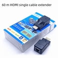 thumbnail image 1 of Extensor HDMI Cable de red único RJ45 a HDMI HD 1080p Fuente de alimentación unilateral, 1 of 4