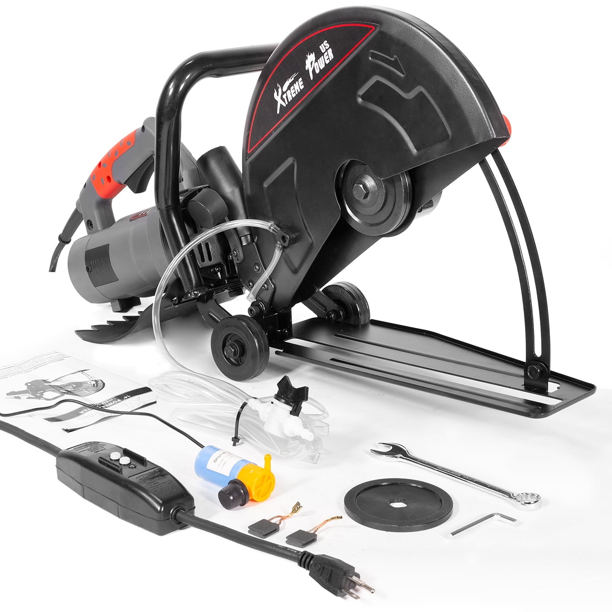 XtremepowerUS 2800W 14" Electric Wet/Dry Concrete Saw Circular Saw