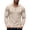 Khaki tops for men #9, variant on SeCaotees Men Long Sleeve Henley Polo Shirts Button Placket Striped Cuff Detail Muscle Fit Soft Knit For Leisure And Weekend Outing Tops Army Green,L
