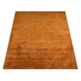 thumbnail image 3 of Get My Rugs UBSLSM188L1201A11 6 x 9 ft. Hand Knotted Loom Silk Mix Geometric Rectangle Area Rug, Gold & Beige, 3 of 3