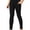Black, variant on Stelle Girls' High Rise Athletic Leggings with Side Pockets,High Waisted Kids Dance Running Yoga Pants Soft Stretchy Workout Active Leggings Dance Tights,5-16Y