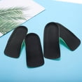 thumbnail image 5 of Ofertas Únicas 2 Pares de Almohadillas para Zapatos de Aumento de Altura Invisibles Duraderas Verde, Negro 1.38", 5 of 5