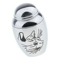 thumbnail image 1 of Colgante de cineraria cineraria cineraria de cremación Smalll para cenizas o de mascotas, amuletos de funerarios con memoria a prueba de agua, acero inoxidabl Gato, 1 of 6