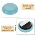 thumbnail image 3 of 10Pack Furniture Slider, 3/4 Inch Round Adhesive Furniture Moving Pad, Sky Blue, 3 of 6