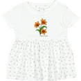 thumbnail image 3 of Inktastic Tiger Lilies Girls Baby Dress, 3 of 5