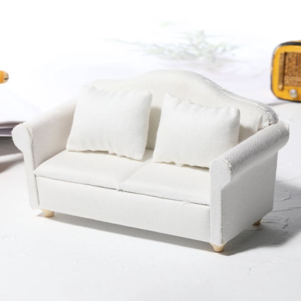 1/12 1/6 échelle Réaliste Miniature Dollhouse Canapé Fauteuil, Poupées