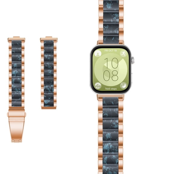 Oliegs Couverture Chauffante Premium Bracelet à Trois Maillons Compatible avec Montre Intelligente Parfait Confortable et Stylé pour Votre Montre Intelligente Chocolat