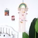 thumbnail image 5 of Laklulu - Soporte para moño de pelo trenzado con borlas de arcoíris, almacenamiento para pinzas para el pelo colgantes, decoración para dormitorio de niñas y bebés, 5 of 5