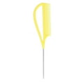 thumbnail image 1 of Hair Highlight Tail Comb Anti Static Hair Styling Comb,Partition Pointed Head And Pointed Tail Comb Suitable for Home Use In Barber Shops[yellow], 1 of 7