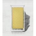 thumbnail image 2 of Bacati Ikat Yellow Dots Muslin Crib Sheets 2 pc Pack, 2 of 8