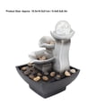 thumbnail image 1 of Indoor Tabletop Fountain, Zen Waterfall Feature for Desktops, Colors Randomly Assorted, Resin Construction Ensuring Durability and Continuous Water, 1 of 5