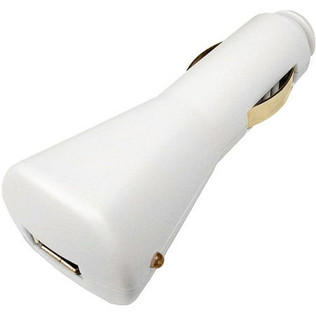 Firewire Car Power Adapter - Cables Unlimited / ZipLINQ ZIP-PWR-DCA iPod Firewire to Car Power Adapter (White)