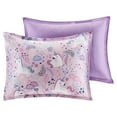 thumbnail image 3 of Home Essence Kids Unicorn 4-Piece Cotton Printed Polyester Filled Comforter Set, Pink, Twin, 3 of 12