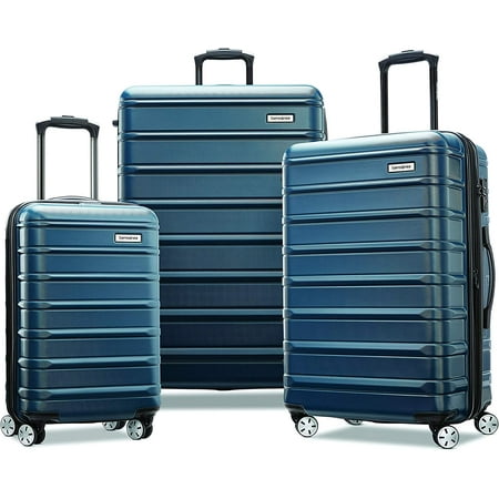 Samsonite 20" 3 Piece Hardside Spinner Carry On Luggage Set, Nova Teal