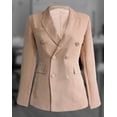 thumbnail image 3 of Saco elegante de Mujer Versatil Beige Chica, 3 of 3