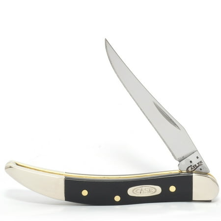 WR Case XX Pocket Knife 22419 BLACK SYNTHETIC SMALL TEXAS TOOTHPICK(210096 SS)