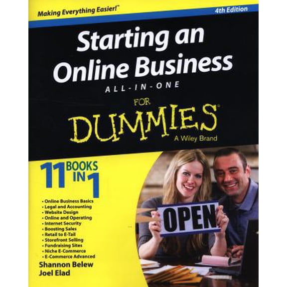 Starting an Online Business All-in-One for Dummies, 9781118926703, 1118926706, Paperback, 4 edition