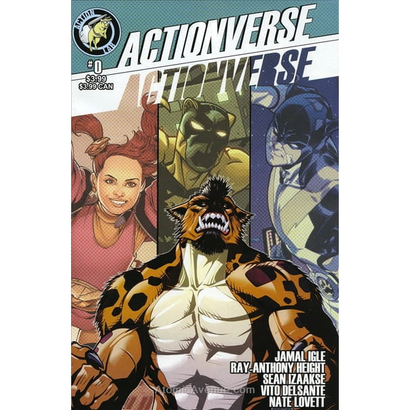 Actionverse #0 VF ; Action Lab Comic Book
