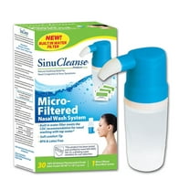 SinuCleanse Micro-Filtered Nasal Wash System, BPA & Latex Free, 30 ct, 1 ct