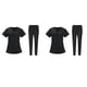 thumbnail image 1 of Enfermería Scrub Set Top Pantalones Transpirable Trabajo Uniforme para Enfermera Yoga Jogger, 1 of 5