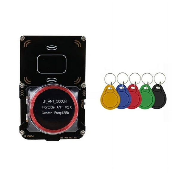 Proxmark3 RFID Card Reader+5XUID Keychain IC/ID Key Writer RFID Duplicator NFC 5.0 Smart Chip Copier Programmer Kit