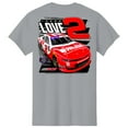 thumbnail image 3 of Men's Richard Childress Racing Team Collection Gray Jesse Love Jr. Whelen Car T-Shirt, 3 of 3