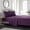Purple, variant on Microfiber Bed Sheet Set Hotel Style Deep Pocket,Cool & Breathable Bed Sheets Purple