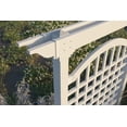 thumbnail image 4 of Vita 60"L x 82"H Manchester Vinyl Trellis, White, VA68246, 4 of 5