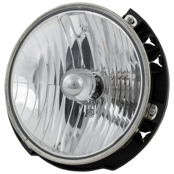 Headlight Compatible with JEEP WRANGLER (JK) 07-17 LH Assembly Halogen