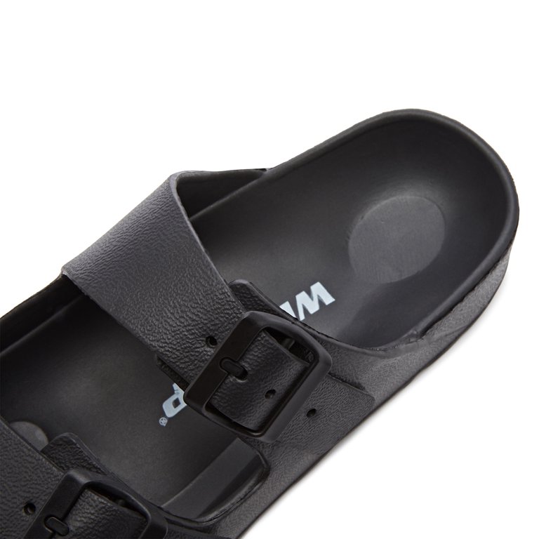 Essentials Women's Two Strap Buckle Sandal