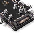 thumbnail image 1 of 1 a 8 Splitter multidireccional RGB PWM Hub Control de temperatura de atenuación para ASUS/MSI Ndcxsfigh Para estrenar, 1 of 9