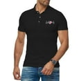 thumbnail image 5 of Love USA Men's Pure Cotton Polo Shirt, 5 of 16