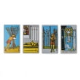 thumbnail image 4 of Cartas de Tarot Rider Waite para niña, baraja de adivinación para uso Personal, versión completa en inglés y español, juego de mesa, 4 of 5