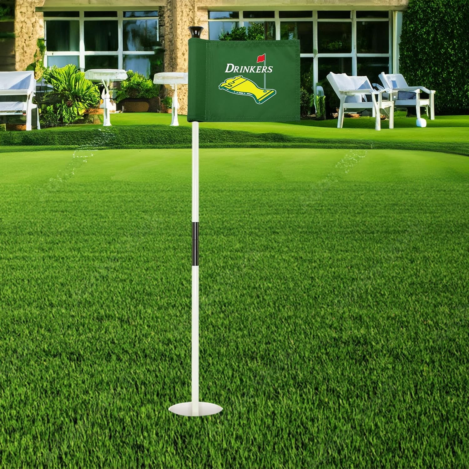 Torrey Pines Golf-Übungsflagge – 50,8 X 33 Cm, 600D Nylon, Doppelt Genäht, Für Garten & Putting Green