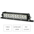 thumbnail image 1 of EGNMCR Ultra Slim Light Bar LED Spots Floods Combo Rows offroad NEW Car LED Light, 1 of 3