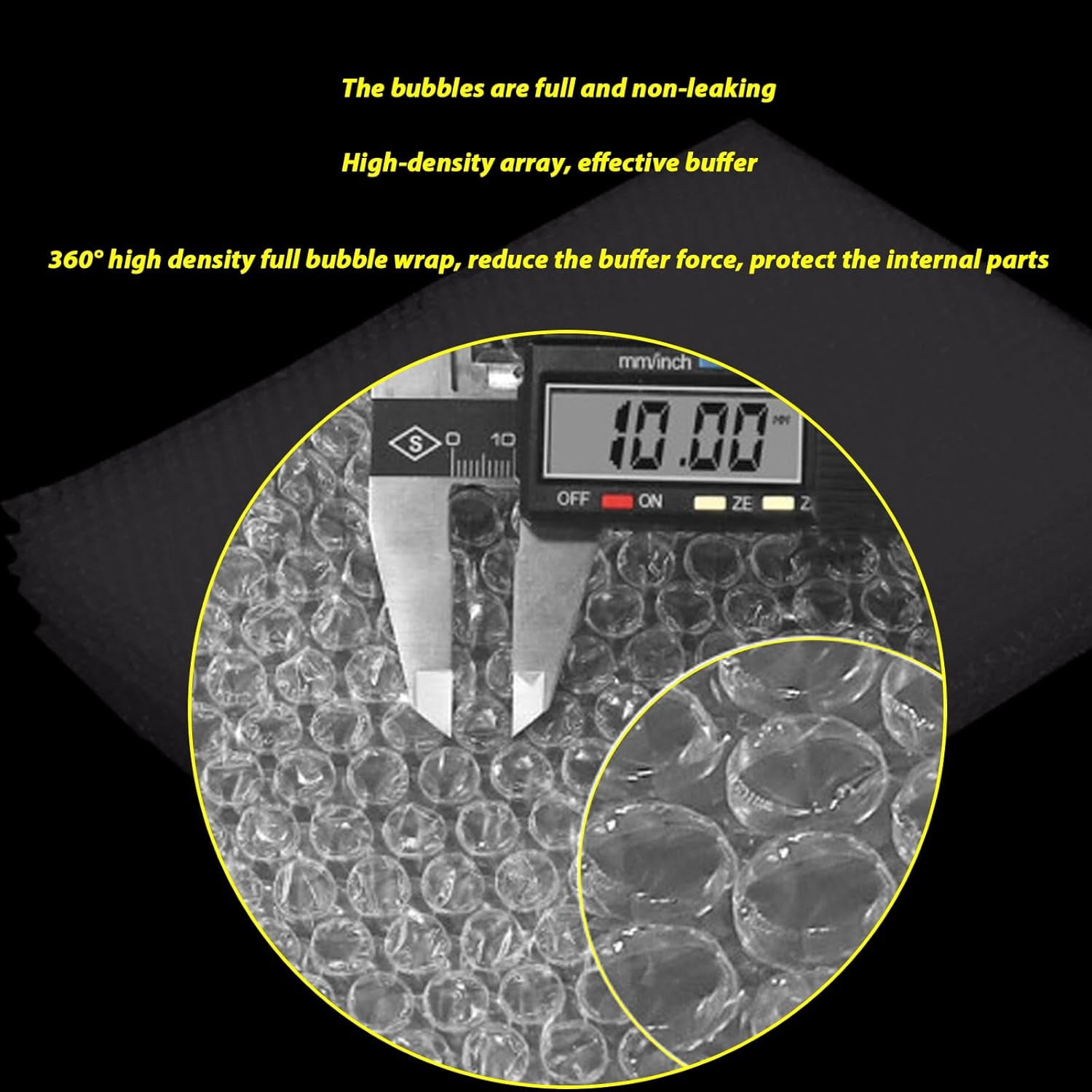 50 Pcs Bubble Pouch Wraps, 12''x14'' Clear Bubble Out Bags for Packing, Double Walled Cushioning Bags for Shipping, Storage and Moving(Not Self-Seal)