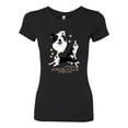 thumbnail image 2 of If It's Not a Border Collie It's Just a Dog Gift | Womens Dog Lover Slim Fit Junior Tee, Black, Small, 2 of 3