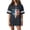Dark Gray, variant on 250Th Anniversary Jersey Shirts for women 1776-2026 USA Flag Print V-Neck Striped Short Sleeve Casual Summer Tops,Black (M)