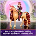 thumbnail image 5 of Unicorn Academy, Valentina & Cinder Set with 2 Riding Accessories & Hair Styling Tool, Dolls & Unicorn Toys for Girls Ages 4 and up, 5 of 5