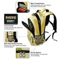thumbnail image 4 of ALAZA Yellow Banana Backpack Elementary School Bag Bookbag Travel Rucksack, 4 of 7