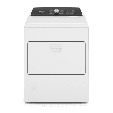 7.0 CU FT TOP LOAD GAS MOISTURE SENSING DRYER  WHITE