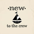 thumbnail image 4 of Inktastic New to the Crew Newborn Boys or Girls Baby T-Shirt, 4 of 5